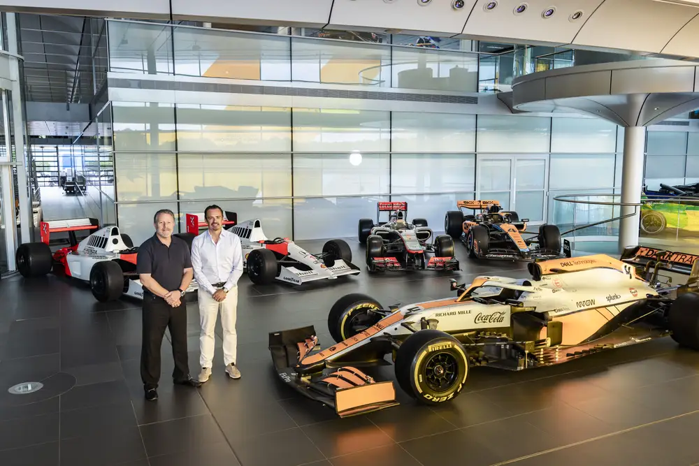 Tom Hartley Jnr announces the sale of five extraordinary McLaren Formula 1 cars 1