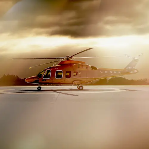 Lexus mobility moves to the air with new helicopter service
