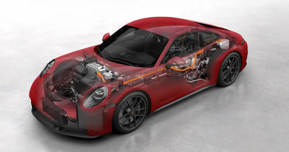 Porsche T-Hybrid flat-six named among 2026 Wards 10 Best Engines & Propulsion Systems 1