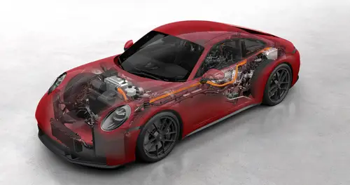 Porsche T-Hybrid flat-six named among 2026 Wards 10 Best Engines & Propulsion Systems