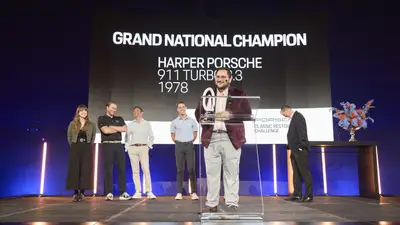 Harper Porsche earns top honors in 2026 Porsche Classic Restoration Challenge