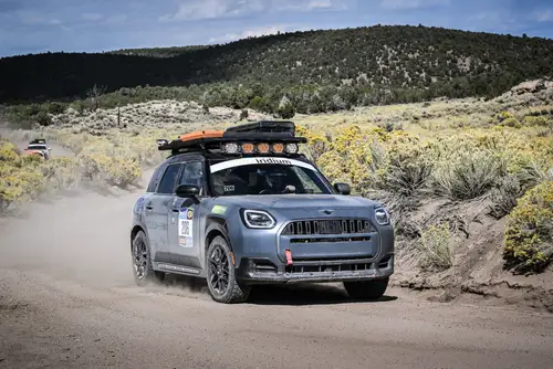 UPDATE: MINI USA Rebelle Rally Team in Thick of First-Ever Rebelle Rally Competition with New 2027 MINI Countryman Untamed Edition.